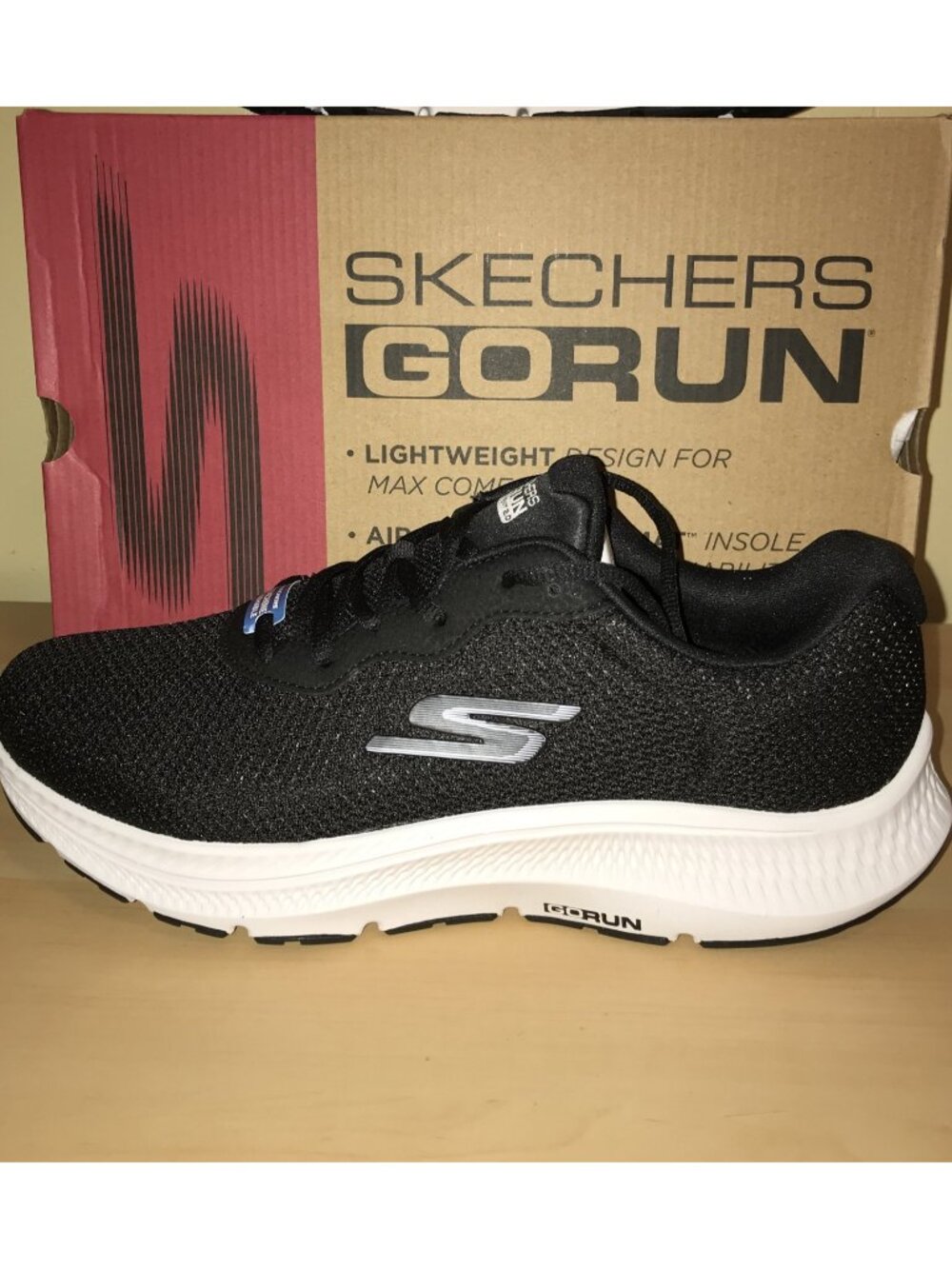 Women's SKECHERS Go Run Consistent 2.0 Engaged-128605-Size 11- Black - Picture 12 of 16